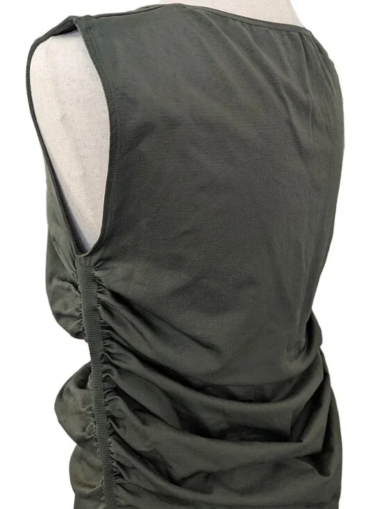 NWOT Blanqi Maternity Olive Tank Dress size L/XL - Picture 11 of 14